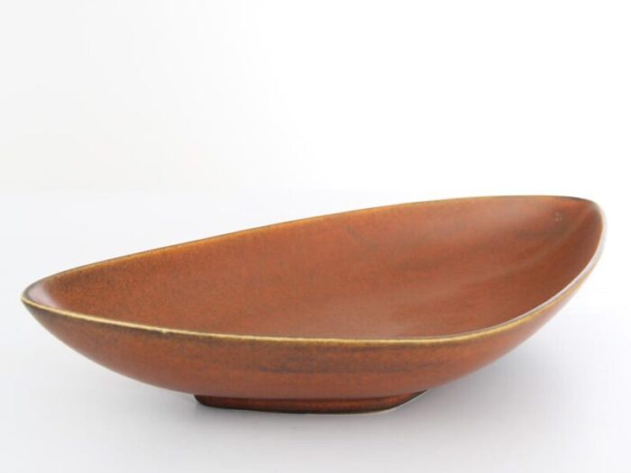 mid century ceramic bowl by gunnar nylund for nymolle