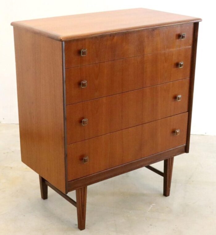 mid century chest of drawers yersey 1960s 6930