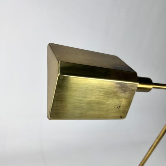 mid century classical brass and steel floor lamp 1960s 1944