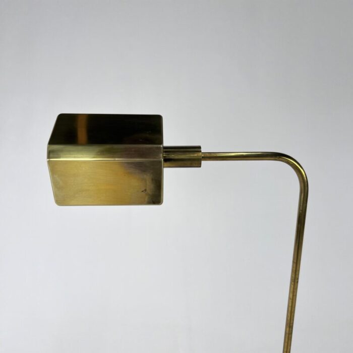 mid century classical brass and steel floor lamp 1960s 8230