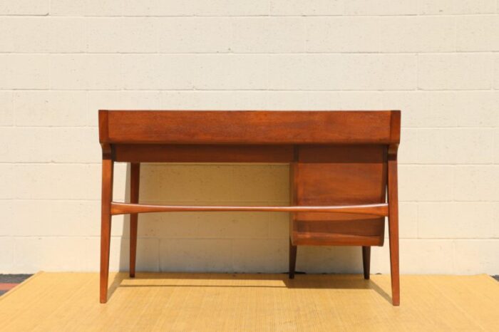 mid century executive desk by john van koert for drexel 0248