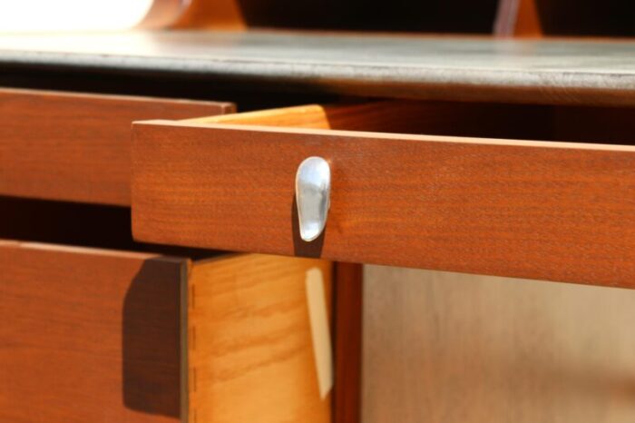 mid century executive desk by john van koert for drexel 8041