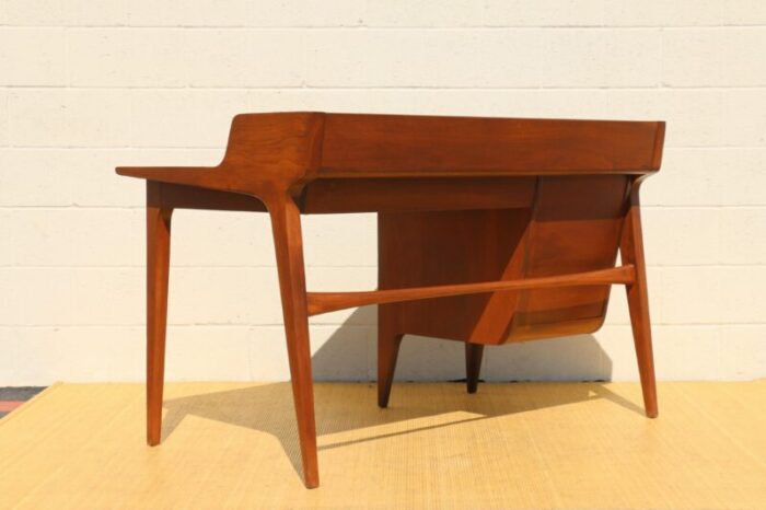 mid century executive desk by john van koert for drexel 9964