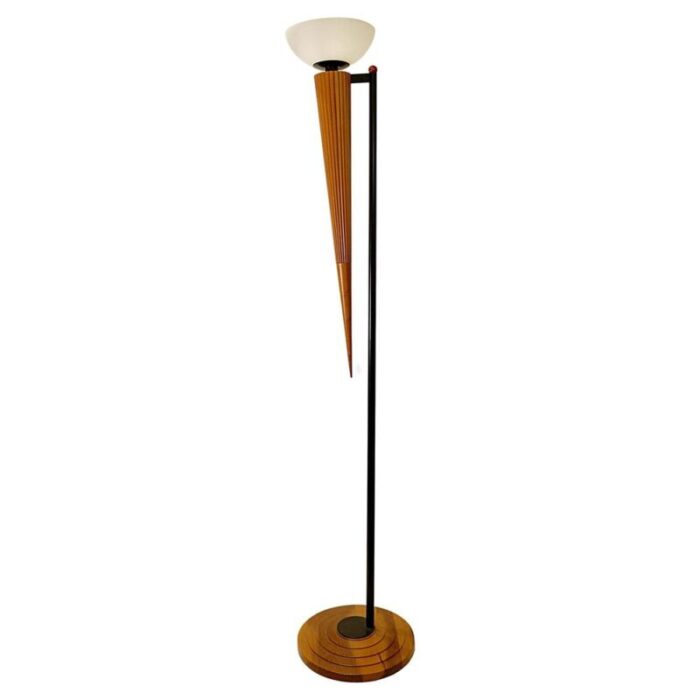 mid century floor lamp in the style of ettore sottsass italy 1980s 0730