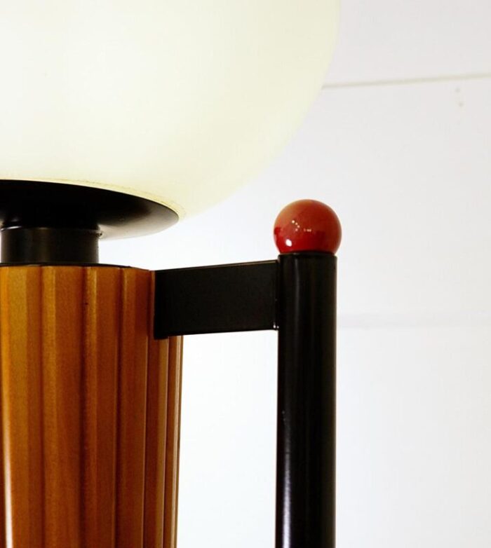 mid century floor lamp in the style of ettore sottsass italy 1980s 3162