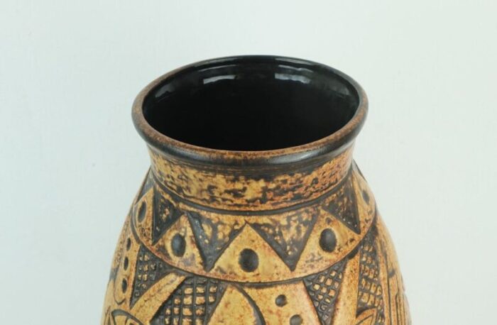 mid century floor vase jasba anubis model n 312 11 5 from jasba 1960s 2