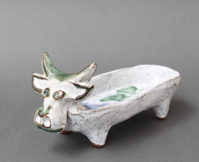 mid century french cow vide poche by albert thiry 1960s 9