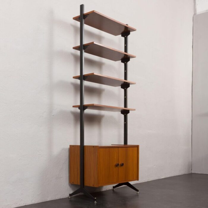 mid century italian freestanding wall unit 1960s 3443