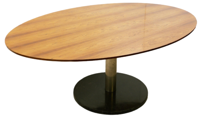 mid century modern dining table by alfred hendrickx for belform 1960s 8379