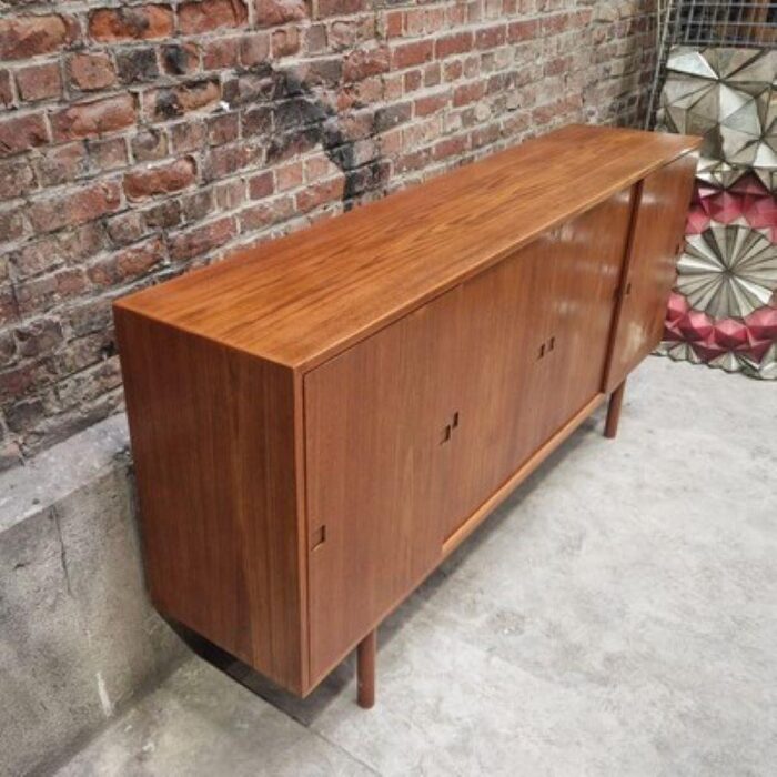 mid century scandinavian highboard denmark 1960s 5956