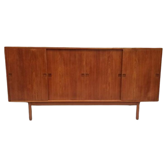 mid century scandinavian highboard denmark 1960s 7163