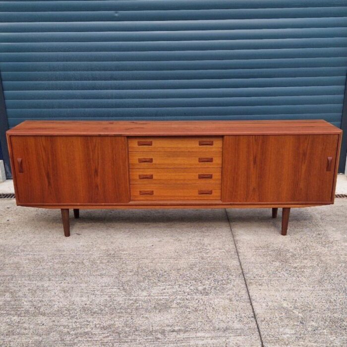 mid century scandinavian sideboard from clausen and son denmark 1960s 2938