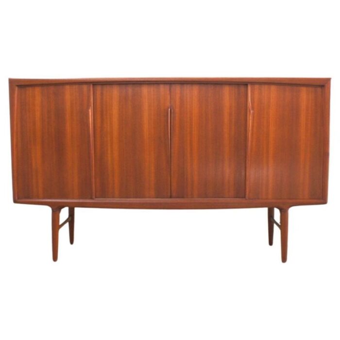 mid century scandinavian sideboard in teak attributed to axel christensen 1950s 2501