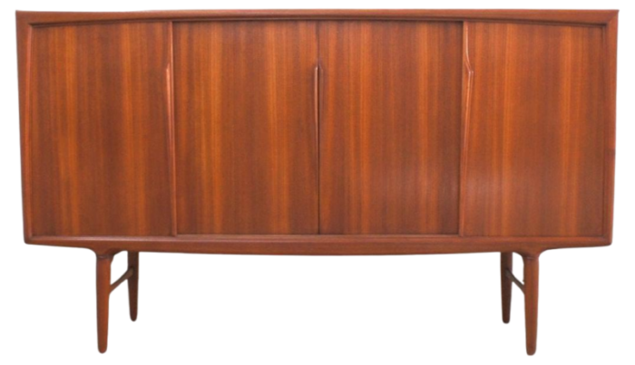 mid century scandinavian sideboard in teak attributed to axel christensen 1950s 6805