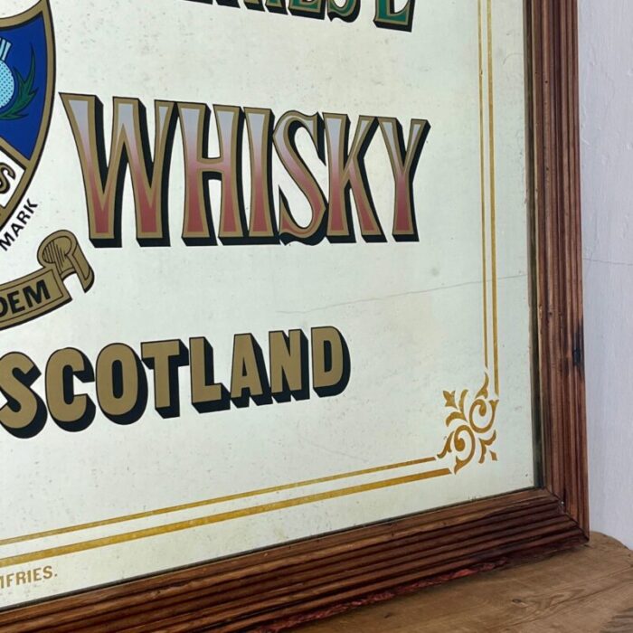 mid century scotch whisky mirror 9