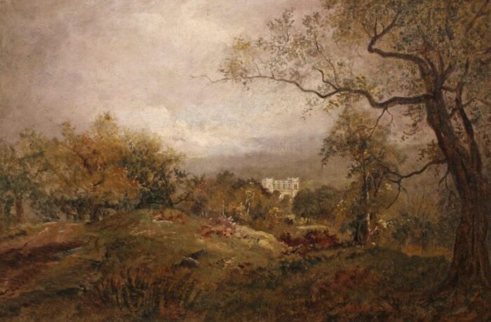 mid late 19th century english school oil painting 0604