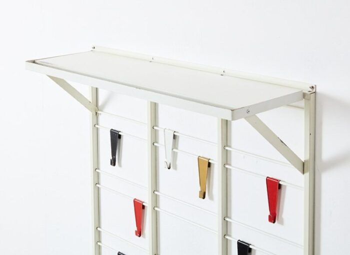 minimalist coat rack by tjerk reijenga for pilastro the netherlands 1950s 4