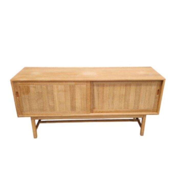 minimalist sideboard in light oak attributed to kurt ostervig for kp mobler 5498