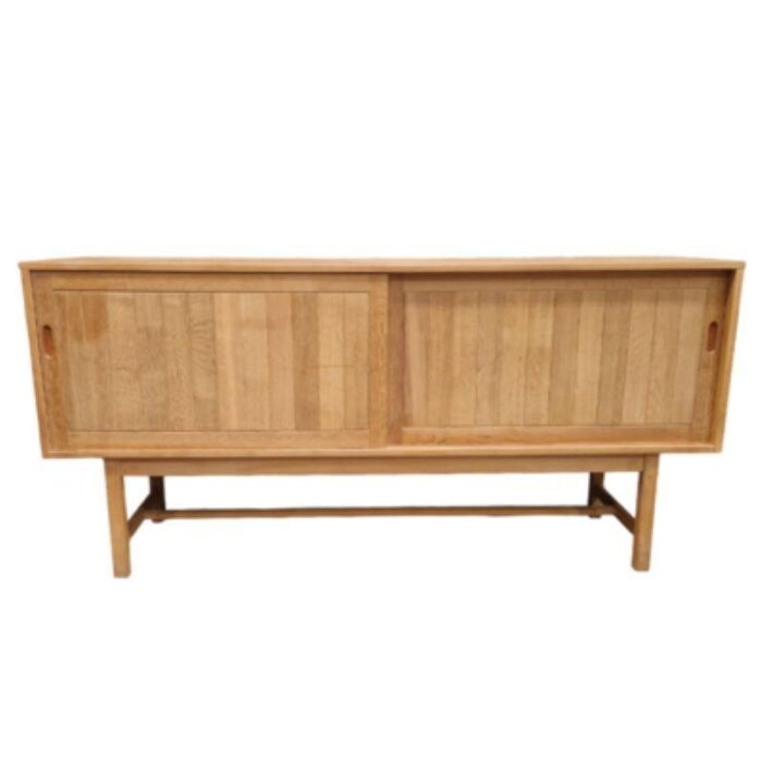 minimalist sideboard in light oak attributed to kurt ostervig for kp mobler 6674