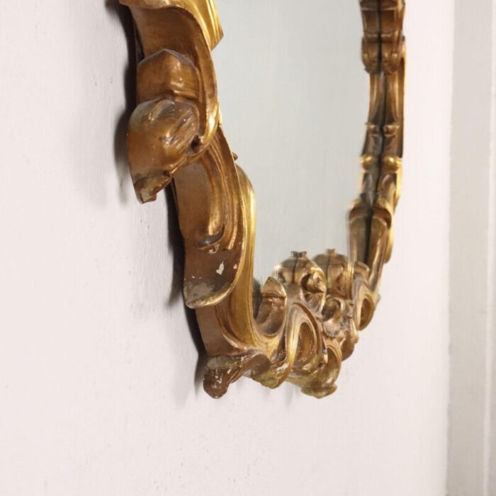 mirror with carved and gilded frame 8