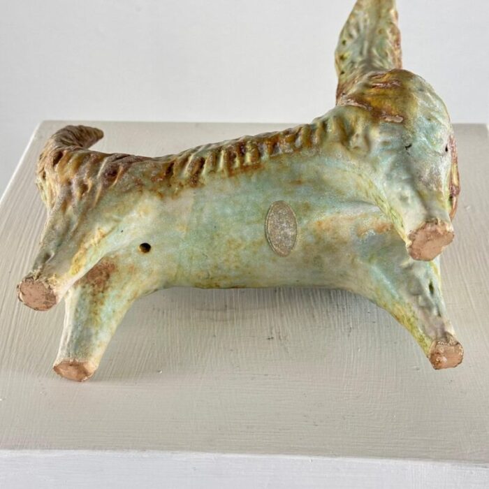 mitri ceramic cat by giovan battista 1950s 13