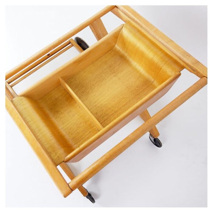 mobilo pe03 serving trolley attributed to cees braakman for pastoe 1950s 0157