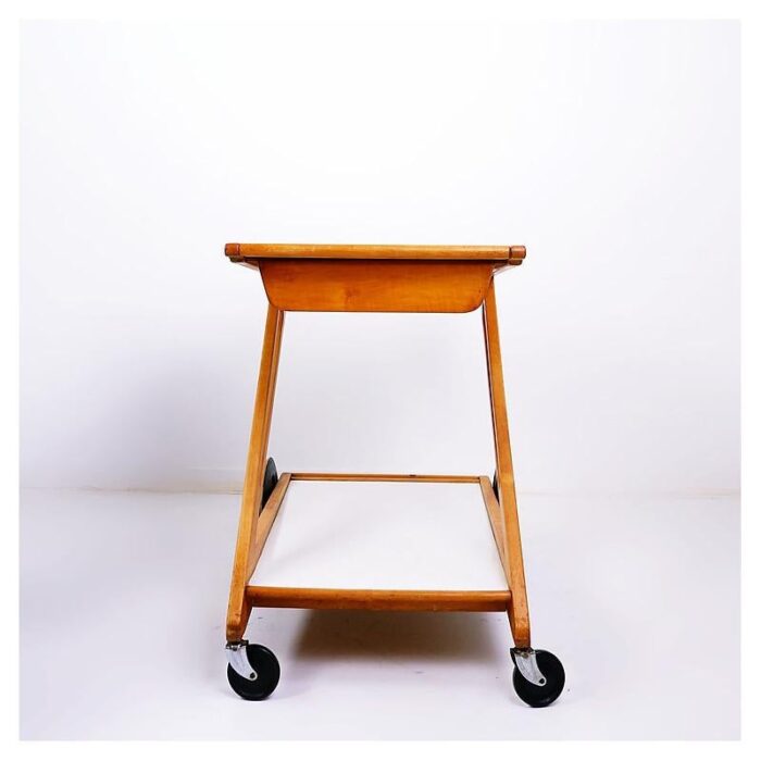 mobilo pe03 serving trolley attributed to cees braakman for pastoe 1950s 2157