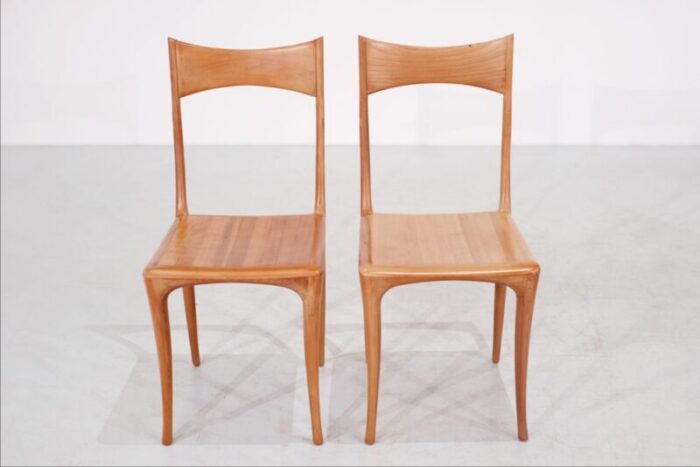 model chumbera segunda dining chairs attributed to roberto lazzeroni for ceccotti 1980s set of 8 5421