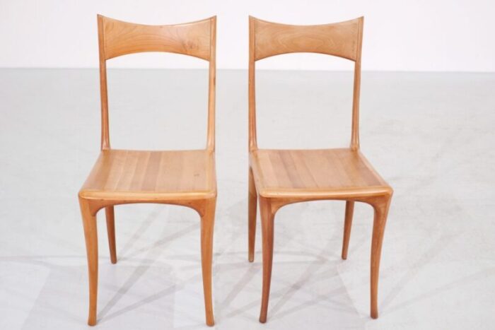 model chumbera segunda dining chairs attributed to roberto lazzeroni for ceccotti 1980s set of 8 9062