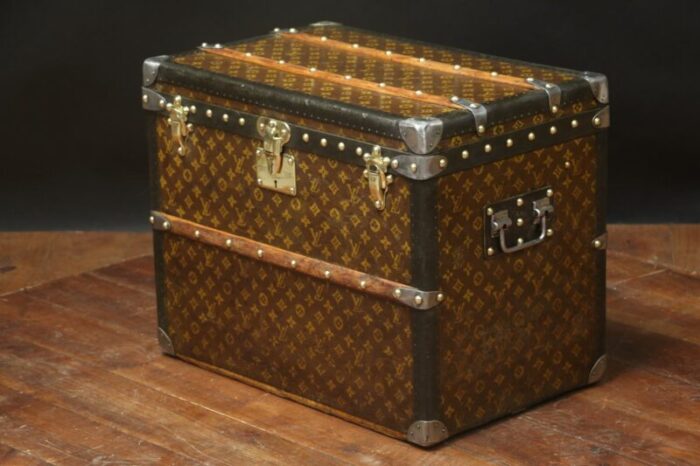 monogrammed shoe trunk by louis vuitton for louis vuitton 1910s 4