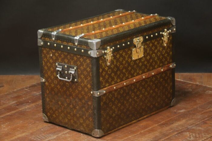 monogrammed shoe trunk by louis vuitton for louis vuitton 1910s 7