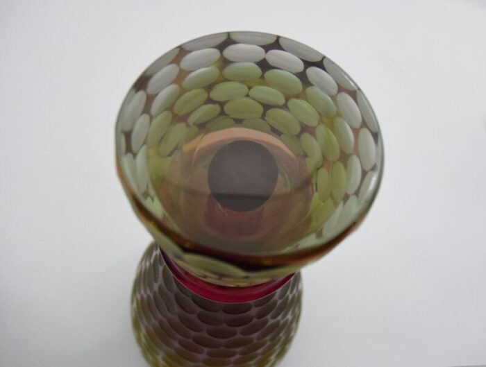 murano glass bottle by mariano moro 1990s 7