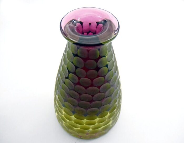 murano glass bottle by mariano moro 1990s 8