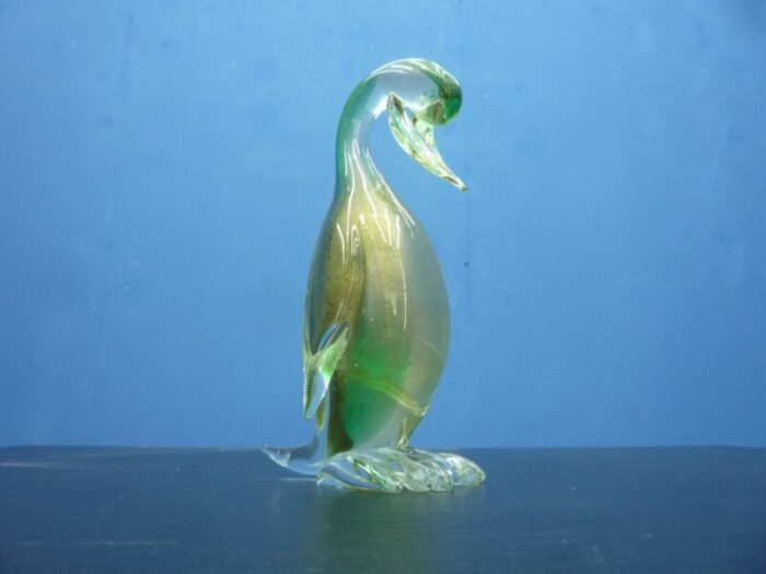 murano glass duck from barovier toso 1960s 2