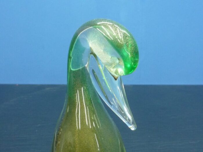 murano glass duck from barovier toso 1960s 4