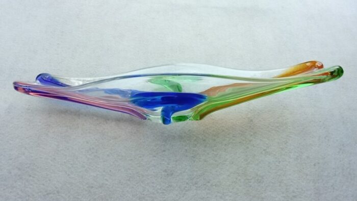 murano glass fruit bowl 1960s 7