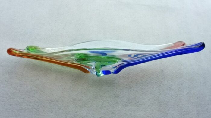 murano glass fruit bowl 1960s 8