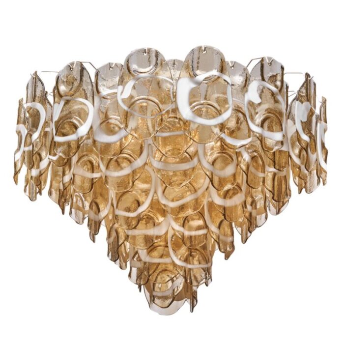 murano glass organic chandelier 4654