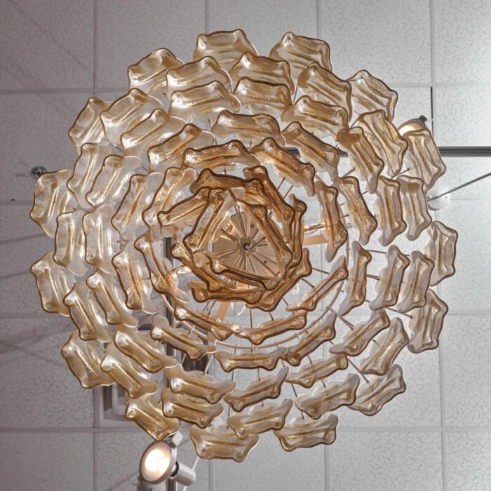 murano glass organic chandelier 6010