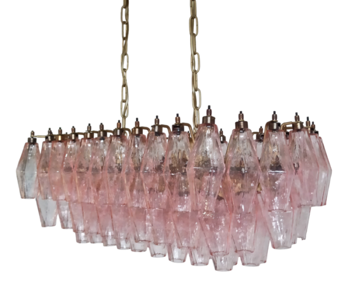 murano poliedri chandelier by carlo scarpa 1990 9607