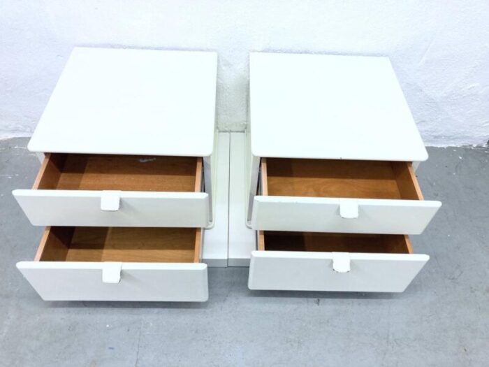 mutaro bedside cabinets by peter maly for interlubke 1970s set of 2 3631