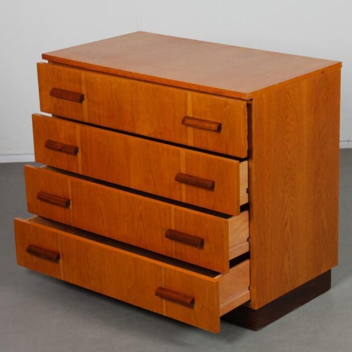 oak storage unit by up zavody 1960s 4177