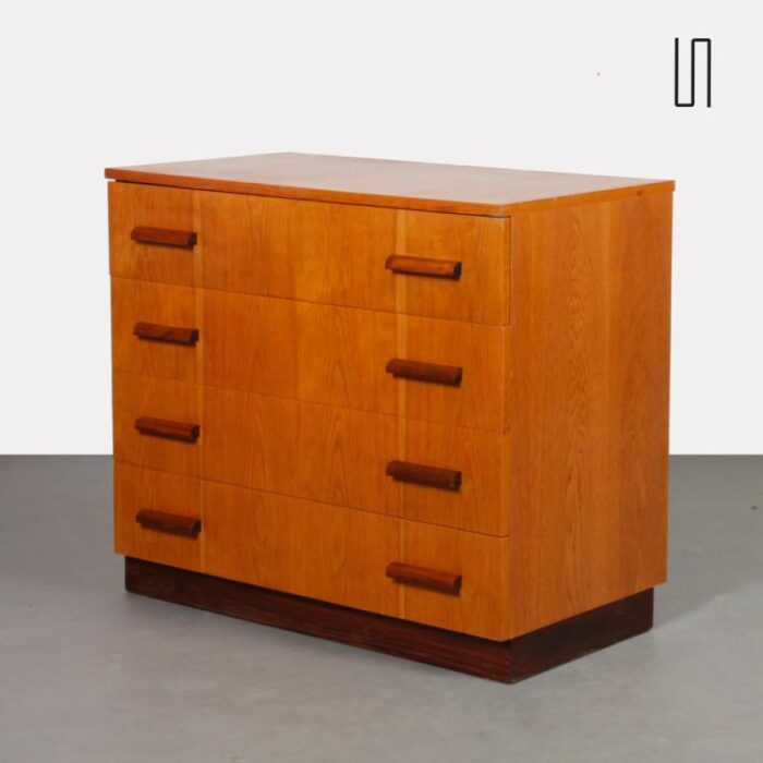 oak storage unit by up zavody 1960s 8582