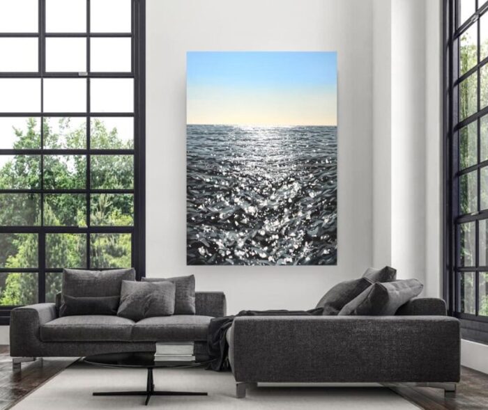 ocean sky light 2 original contemporary painting 0262