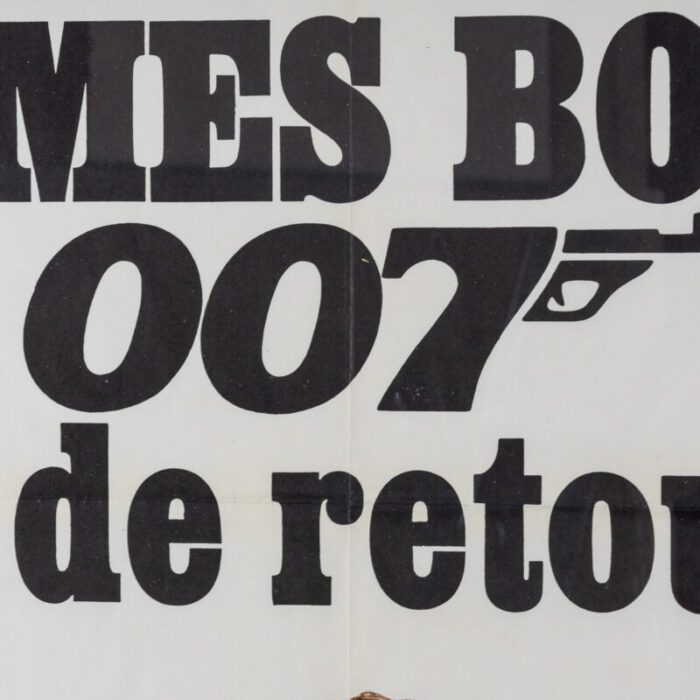 original french release james bond on her majestys secret service posters 1969 set of 2 11