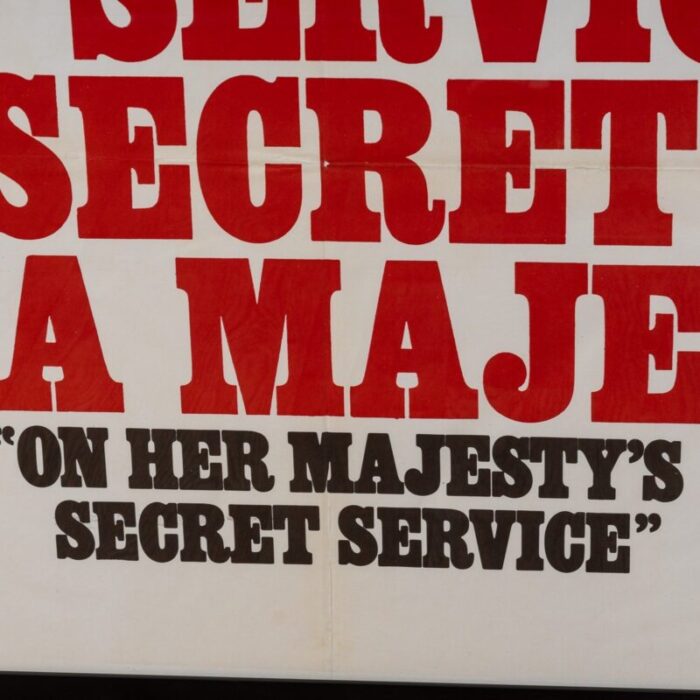 original french release james bond on her majestys secret service posters 1969 set of 2 20