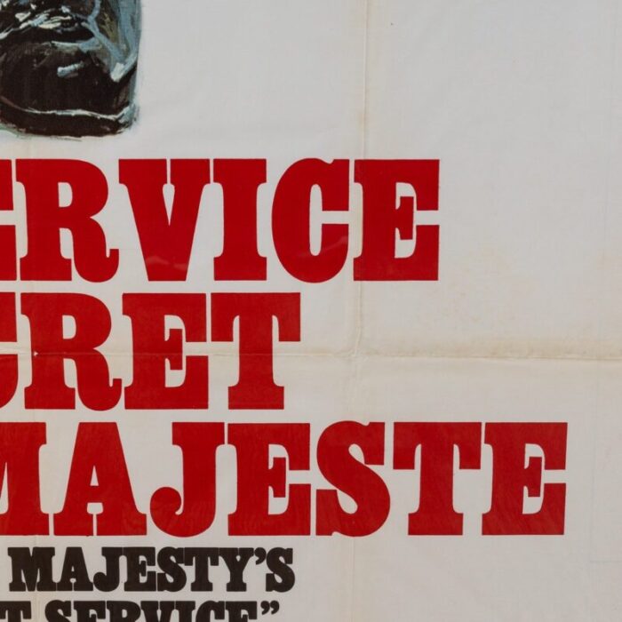 original french release james bond on her majestys secret service posters 1969 set of 2 22