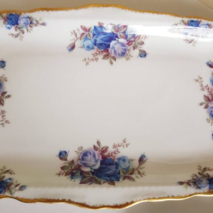 original moonlight rose dish from royal albert england 1987 3