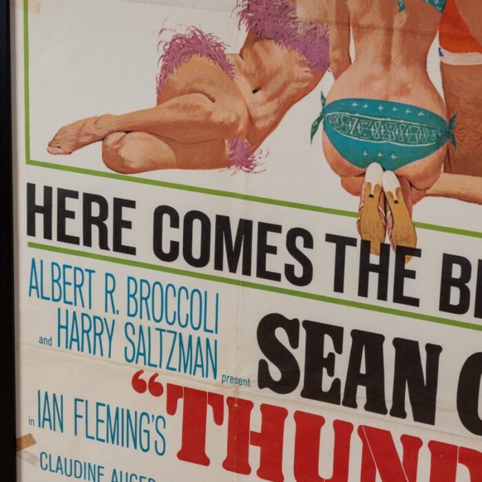 original us james bond thunderball poster 1965 16