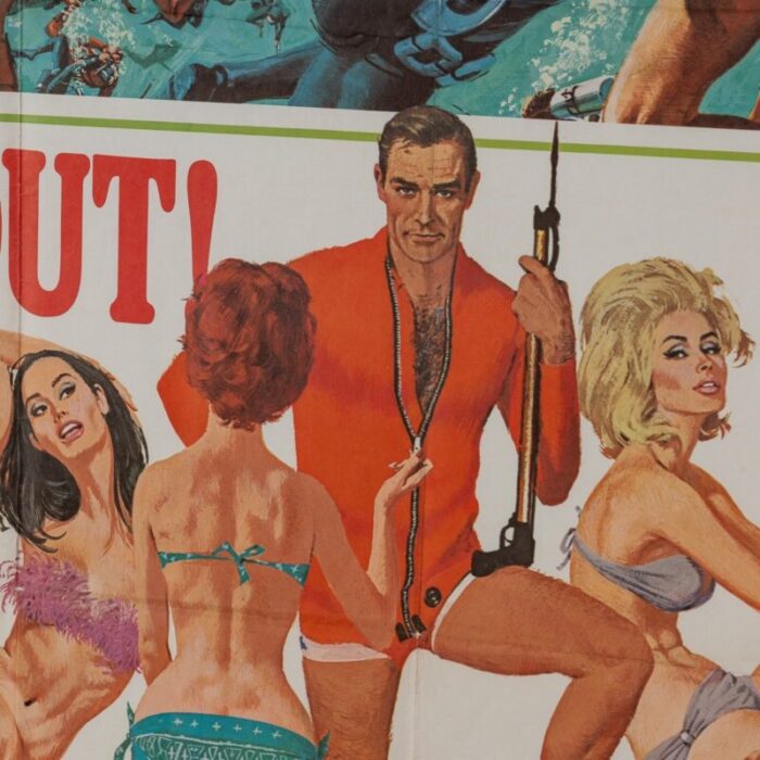 original us james bond thunderball poster 1965 21